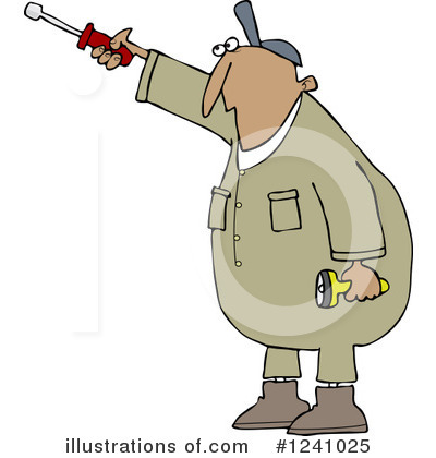 Royalty-Free (RF) Man Clipart Illustration by djart - Stock Sample #1241025