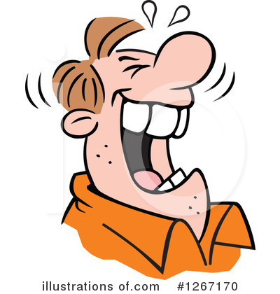 Laughing Clipart #1267170 by Johnny Sajem