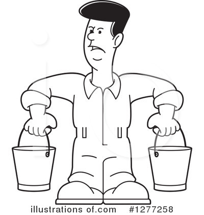 Worker Clipart #1277258 by Lal Perera