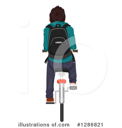 Bicycling Clipart #1286821 by BNP Design Studio