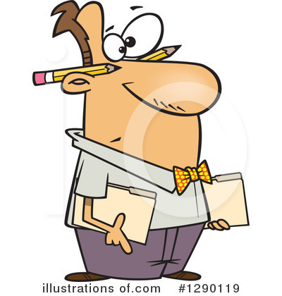 Accountant Clipart #1290119 by toonaday