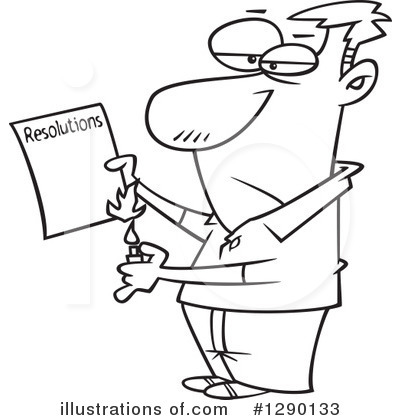 Royalty-Free (RF) Man Clipart Illustration by toonaday - Stock Sample #1290133