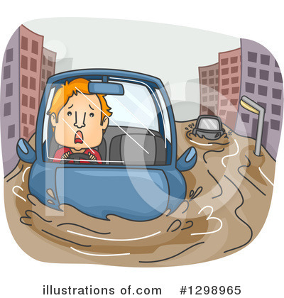 Flooding Clipart #1298965 by BNP Design Studio