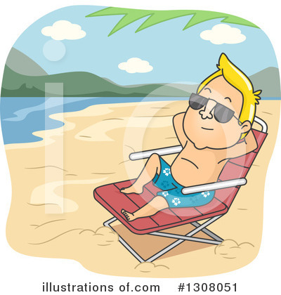 At The Beach Clipart #1308051 by BNP Design Studio