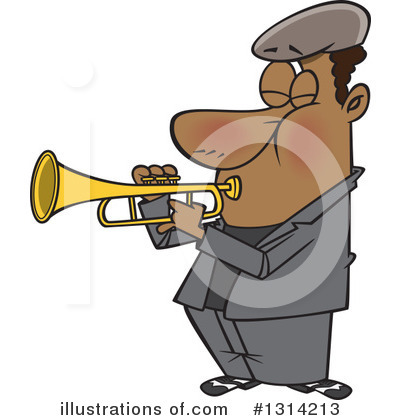 Trumpet Clipart #1314213 by toonaday