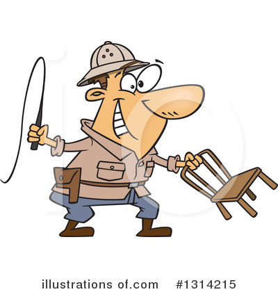 Royalty-Free (RF) Man Clipart Illustration by toonaday - Stock Sample #1314215