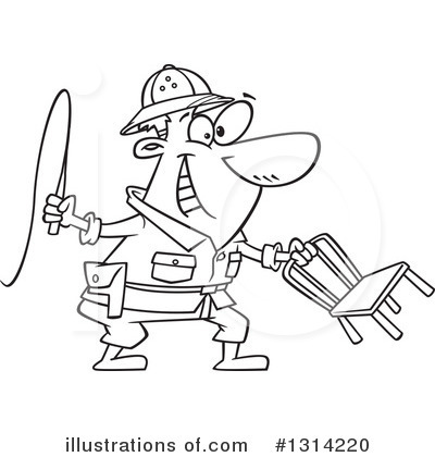 Royalty-Free (RF) Man Clipart Illustration by toonaday - Stock Sample #1314220