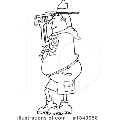 Royalty-Free (RF) Man Clipart Illustration by djart - Stock Sample #1340958