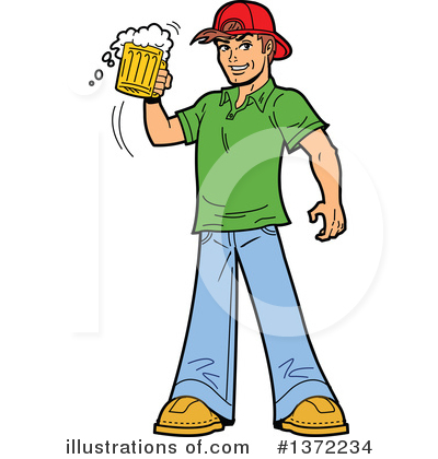 Beer Clipart #1372234 by Clip Art Mascots