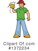 Man Clipart #1372234 by Clip Art Mascots