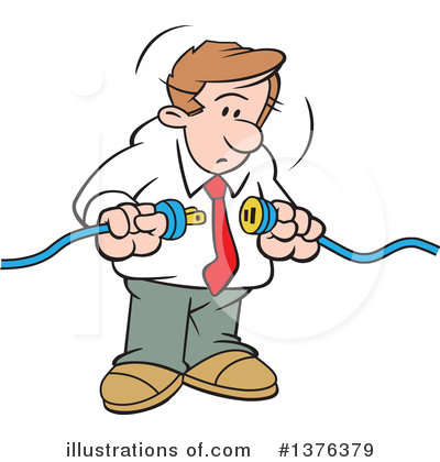 Cable Clipart #1376379 by Johnny Sajem