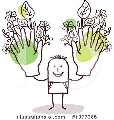 Royalty-Free (RF) Man Clipart Illustration by NL shop - Stock Sample #1377385