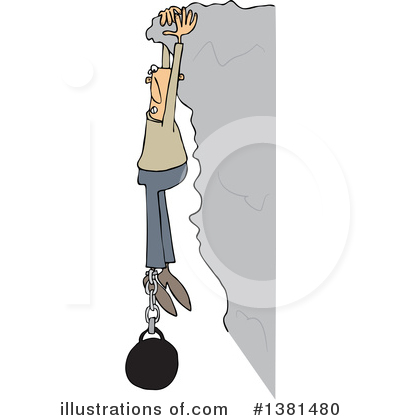 Ball And Chain Clipart #1381480 by djart