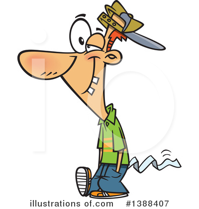 Royalty-Free (RF) Man Clipart Illustration by toonaday - Stock Sample #1388407