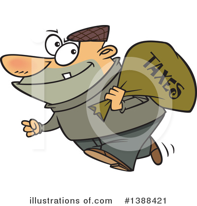 Thief Clipart #1388421 by toonaday