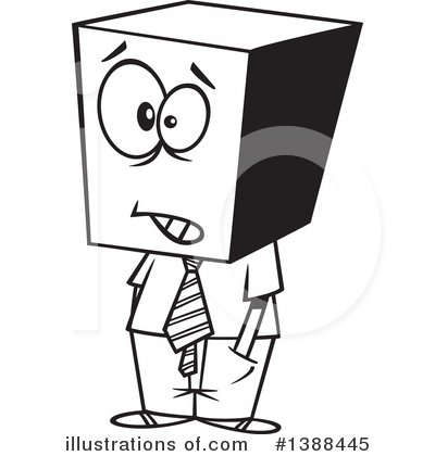 Royalty-Free (RF) Man Clipart Illustration by toonaday - Stock Sample #1388445