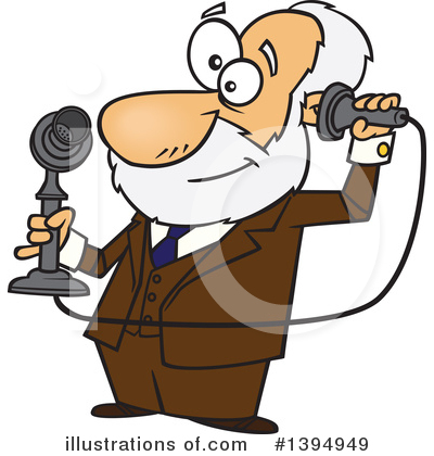 Telephone Clipart #1394949 by toonaday