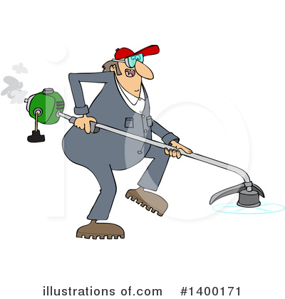 Weed Eater Clipart #1400171 by djart