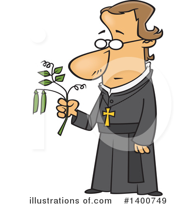 Friar Clipart #1400749 by toonaday