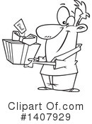 Man Clipart #1407929 by toonaday