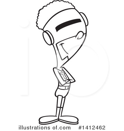 Royalty-Free (RF) Man Clipart Illustration by toonaday - Stock Sample #1412462
