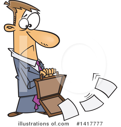 Paperwork Clipart #1417777 by toonaday