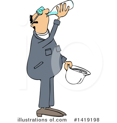 Thirsty Clipart #1419198 by djart