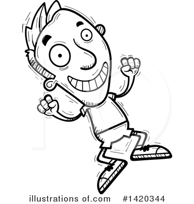 Royalty-Free (RF) Man Clipart Illustration by Cory Thoman - Stock Sample #1420344