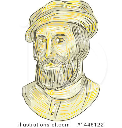 Royalty-Free (RF) Man Clipart Illustration by patrimonio - Stock Sample #1446122