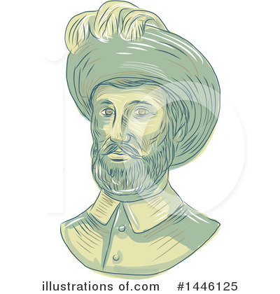 Royalty-Free (RF) Man Clipart Illustration by patrimonio - Stock Sample #1446125