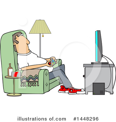 Television Clipart #1448296 by djart