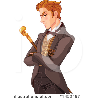 Royalty-Free (RF) Man Clipart Illustration by Pushkin - Stock Sample #1452487