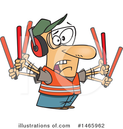 Road Construction Clipart #1465962 by toonaday