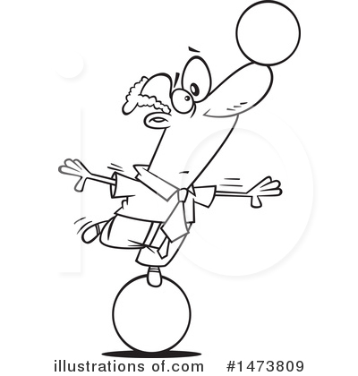 Royalty-Free (RF) Man Clipart Illustration by toonaday - Stock Sample #1473809