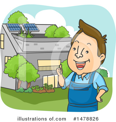 Solar Panels Clipart #1478826 by BNP Design Studio