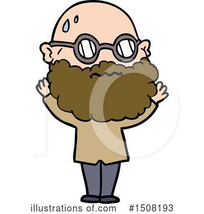 Bearded Man Clipart #1508193 by lineartestpilot