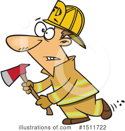 Firefighter Clipart #1511722 by toonaday