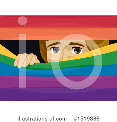 Rainbow Flag Clipart #1519366 by BNP Design Studio