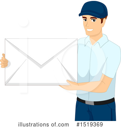 Mailman Clipart #1519369 by BNP Design Studio