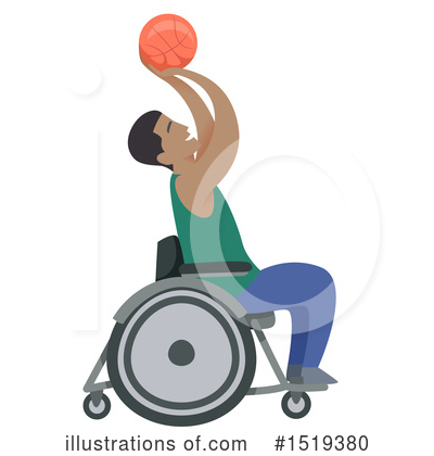Basketball Player Clipart #1519380 by BNP Design Studio