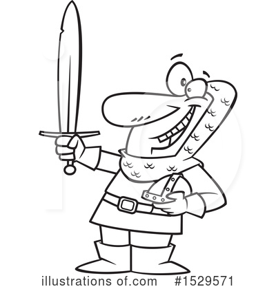 Royalty-Free (RF) Man Clipart Illustration by toonaday - Stock Sample #1529571