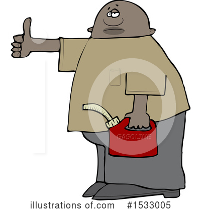 Hitchhiking Clipart #1533005 by djart