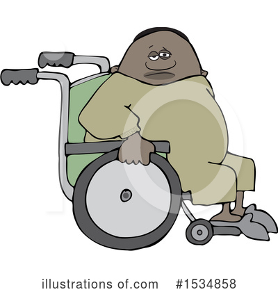 Wheelchair Clipart #1534858 by djart