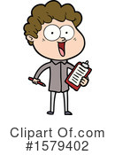 Man Clipart #1579402 by lineartestpilot