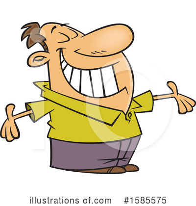 Royalty-Free (RF) Man Clipart Illustration by toonaday - Stock Sample #1585575