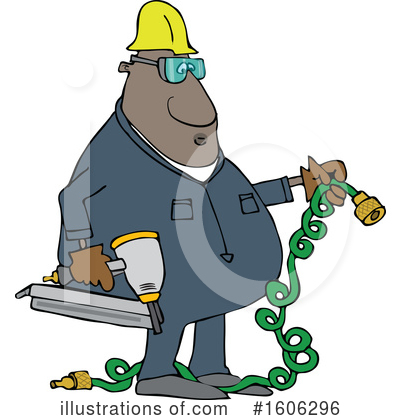 Construction Worker Clipart #1606296 by djart