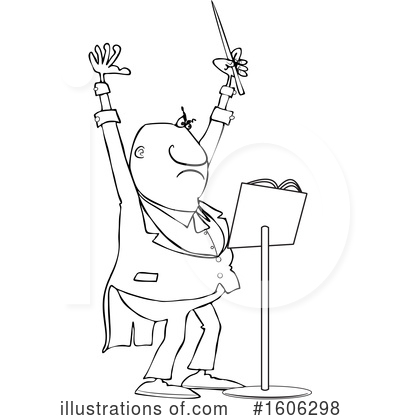 Music Conductor Clipart #1606298 by djart