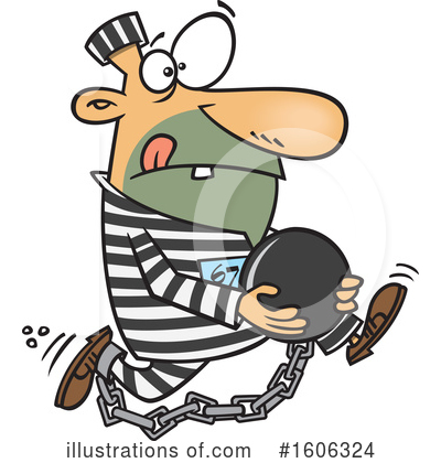 Criminal Clipart #1606324 by toonaday
