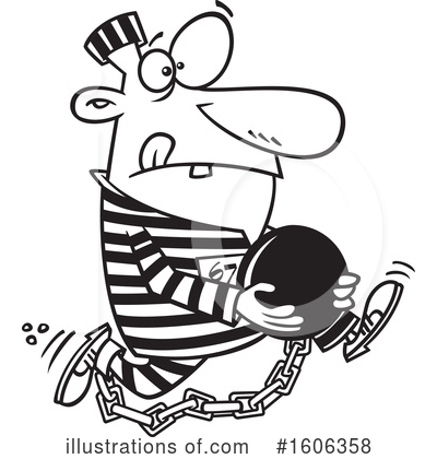 Jail Clipart #1606358 by toonaday