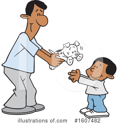 Father Clipart #1607482 by Johnny Sajem
